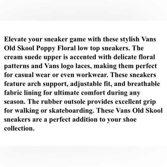 Vans comfycush old skool floral sneakers - Picture 12 of 12